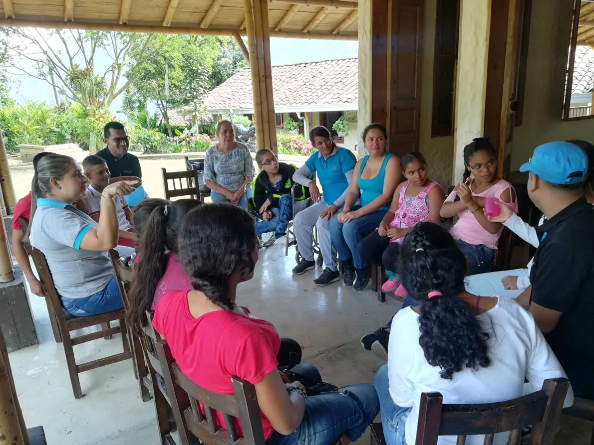 Amagá Community with the Hepacom Foundation