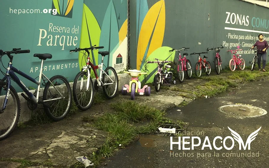 Entrega de bicicletas de Hepacom
