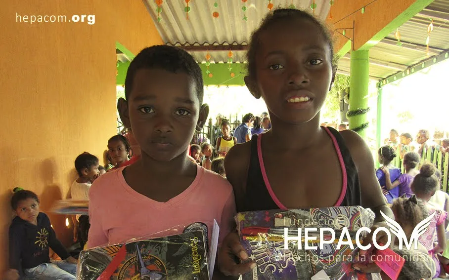 Children and community supported by the Hepacom Foundation