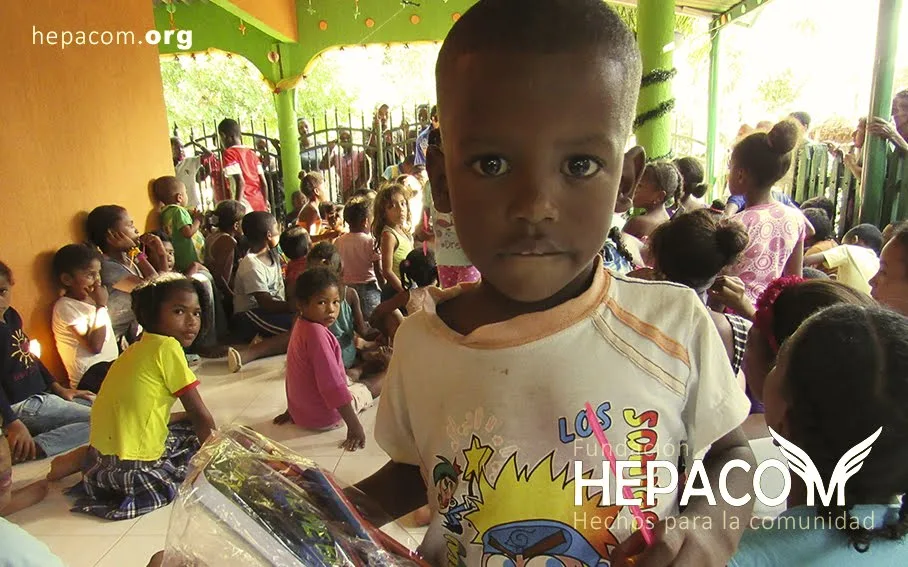 Children and community supported by the Hepacom Foundation