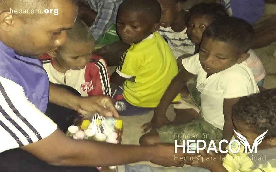 Children and community supported by the Hepacom Foundation