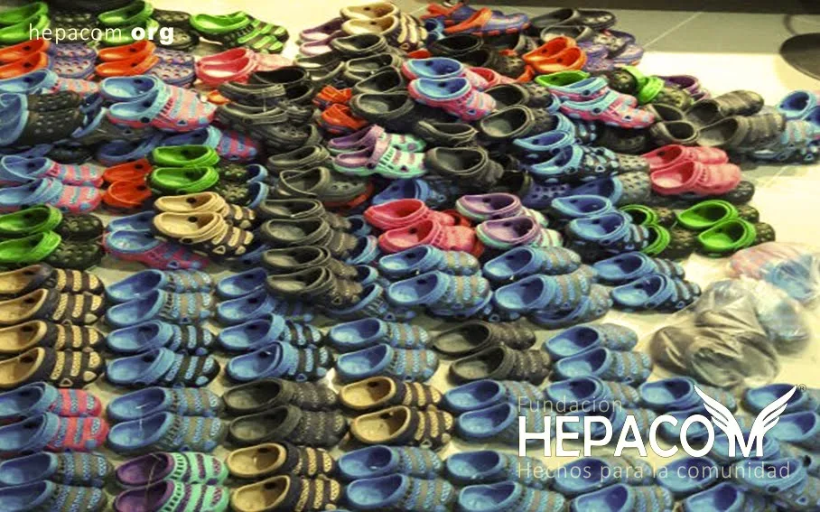 Entrega de donaciones y mercados de Hepacom