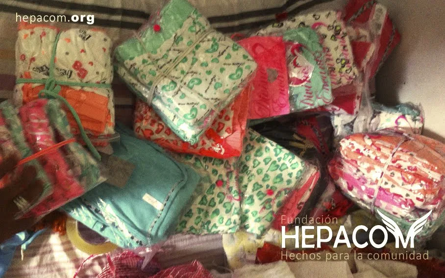 Regalos de navidad de la Fundación Hepacom