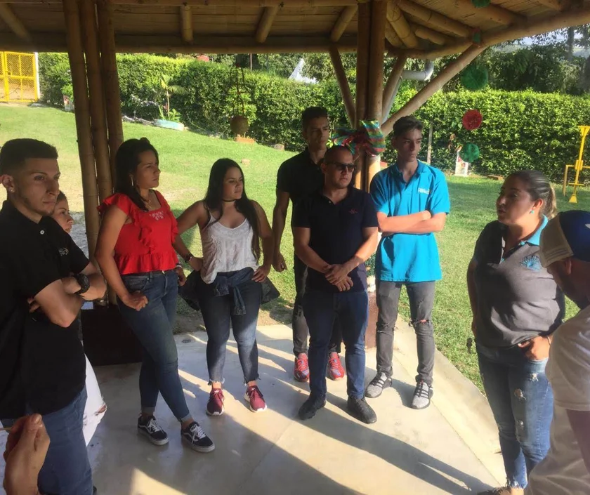 Grupo de voluntarios de la Fundación Hepacom